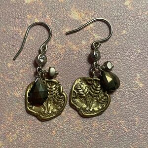 Elegant Gold Dangle Earrings